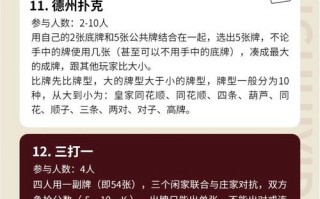 怎么打扑克牌，扑克牌的几种玩法(2024头条知乎已更新）