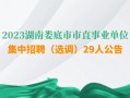 市直单位是什么意思，市直单位是什么意思怎么样？（今日头条已更新）