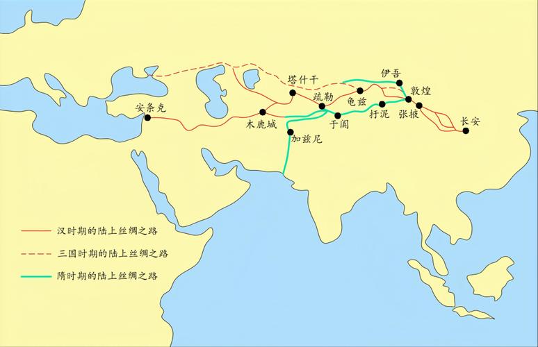 丝绸之路途径哪些城市,丝绸之路途径的城市是哪里(2024头条知乎已更新)-第1张图片-汕团网 丝绸之路途径哪些城市,丝绸之路途径的城市是哪里(2024头条知乎已更新)-第1张图片-汕团网