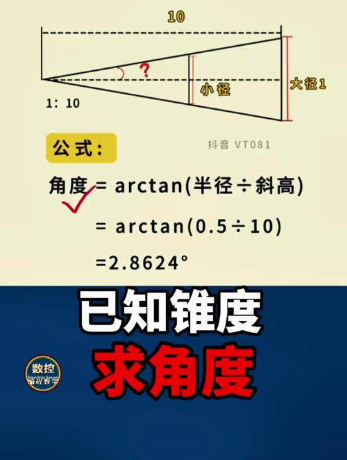 锥度怎么计算?锥度怎么计算小头?(知乎)-第4张图片-汕团网 锥度怎么计算?锥度怎么计算小头?(知乎)-第4张图片-汕团网