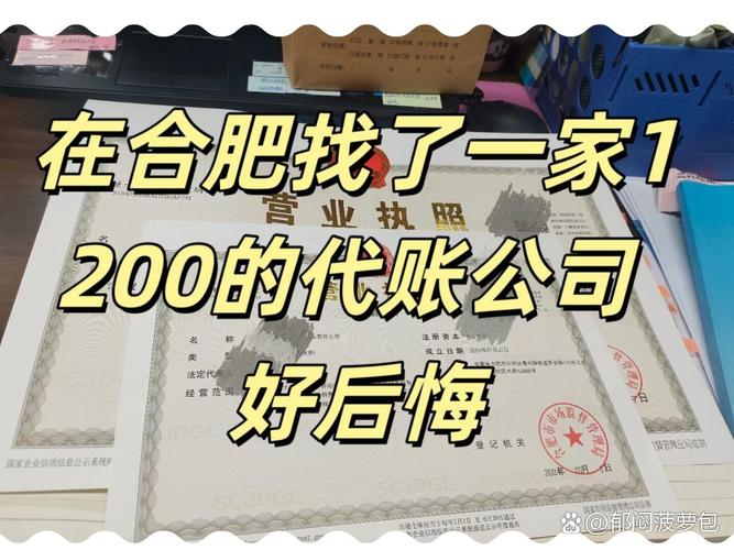 合肥代理记账多少钱？-第1张图片-书同文历史百科
